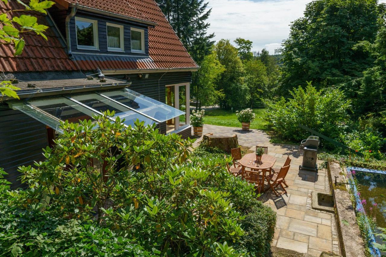Waldhaeuschen Am Sonnenhof Villa Kassel Exteriör bild
